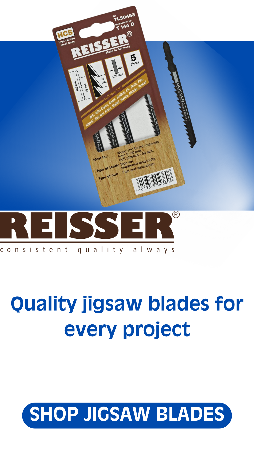 Jigsaw blades