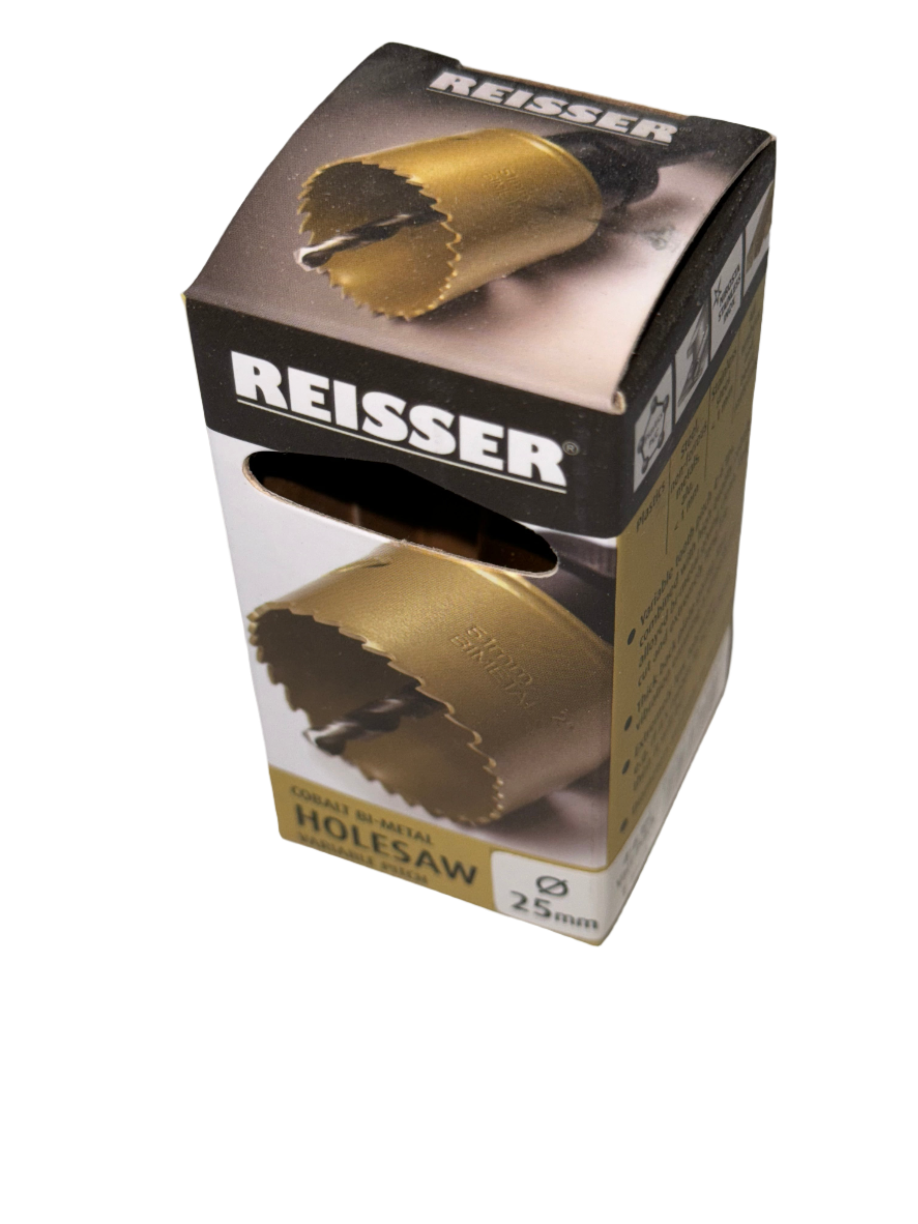 25mm REISSER COBALT Bi-METAL HOLESAW (BOXED)