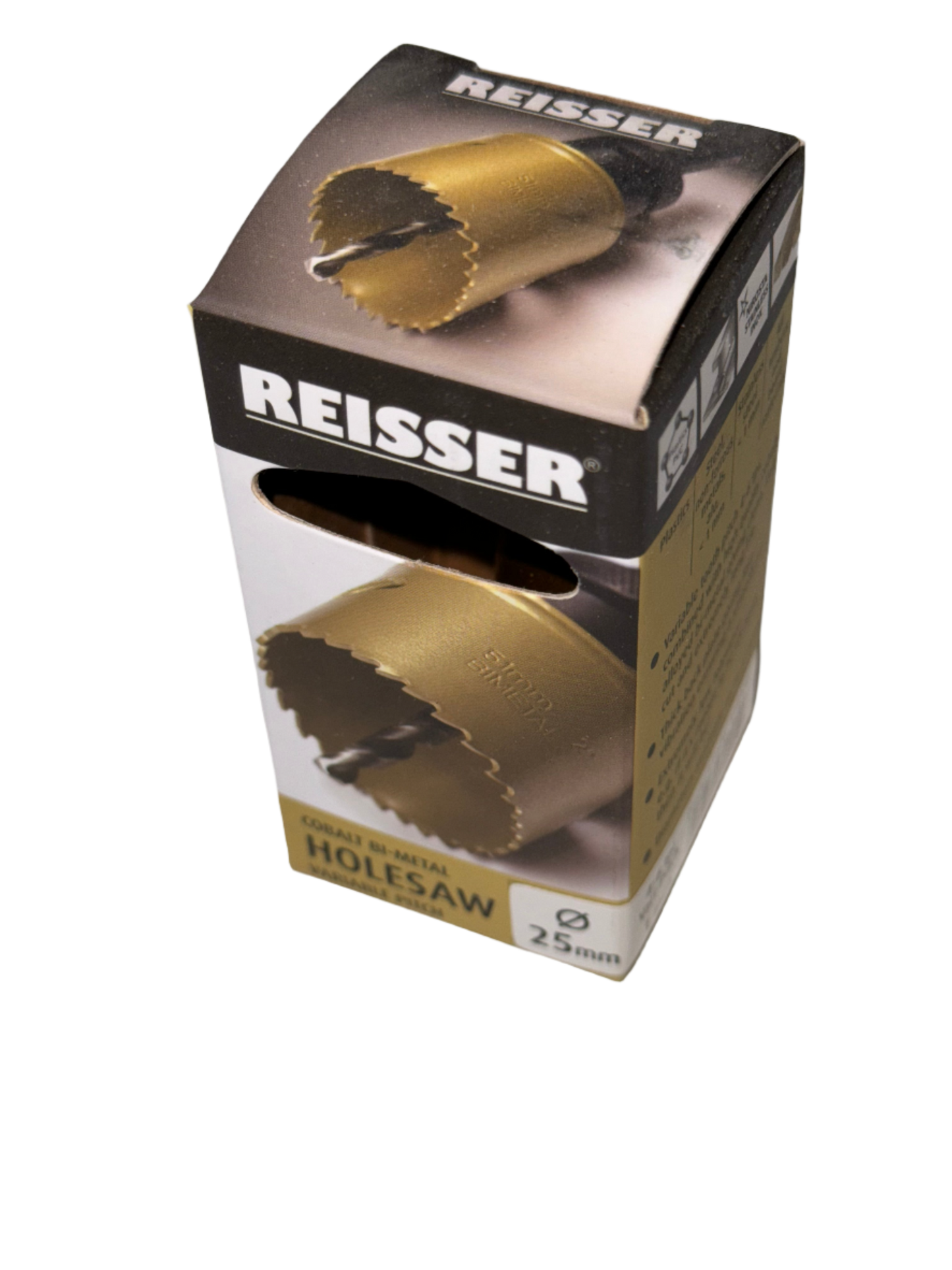 25mm REISSER COBALT Bi-METAL HOLESAW (BOXED)