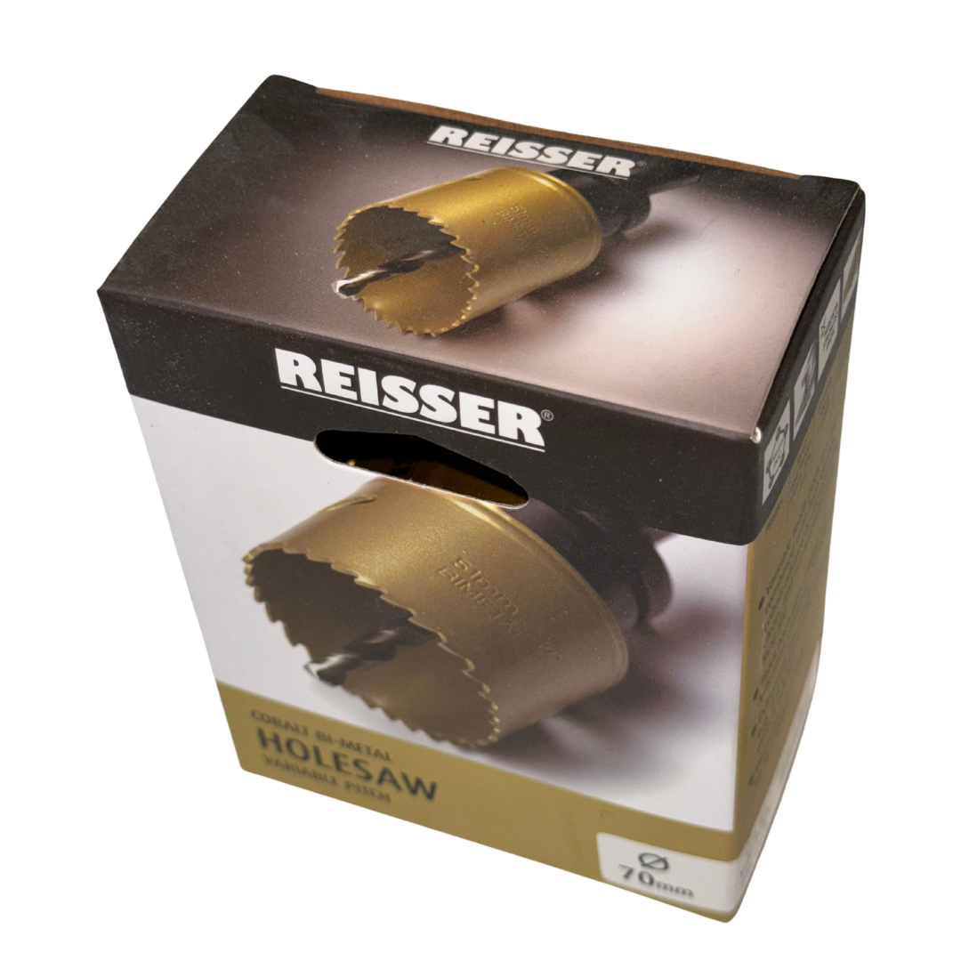 70mm REISSER COBALT Bi-METAL HOLESAW (BOXED)