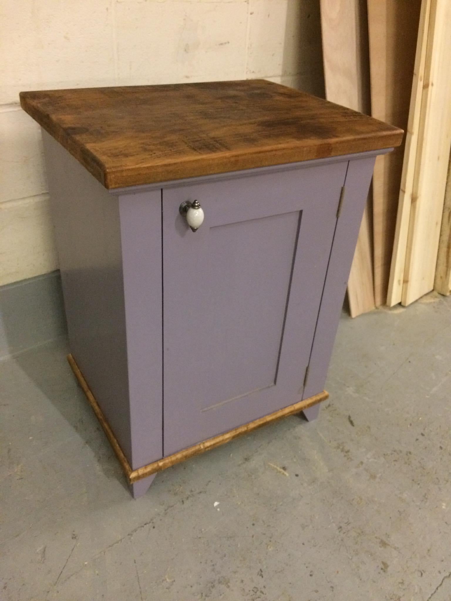 Custom-Made Wood Bathroom Sink Units