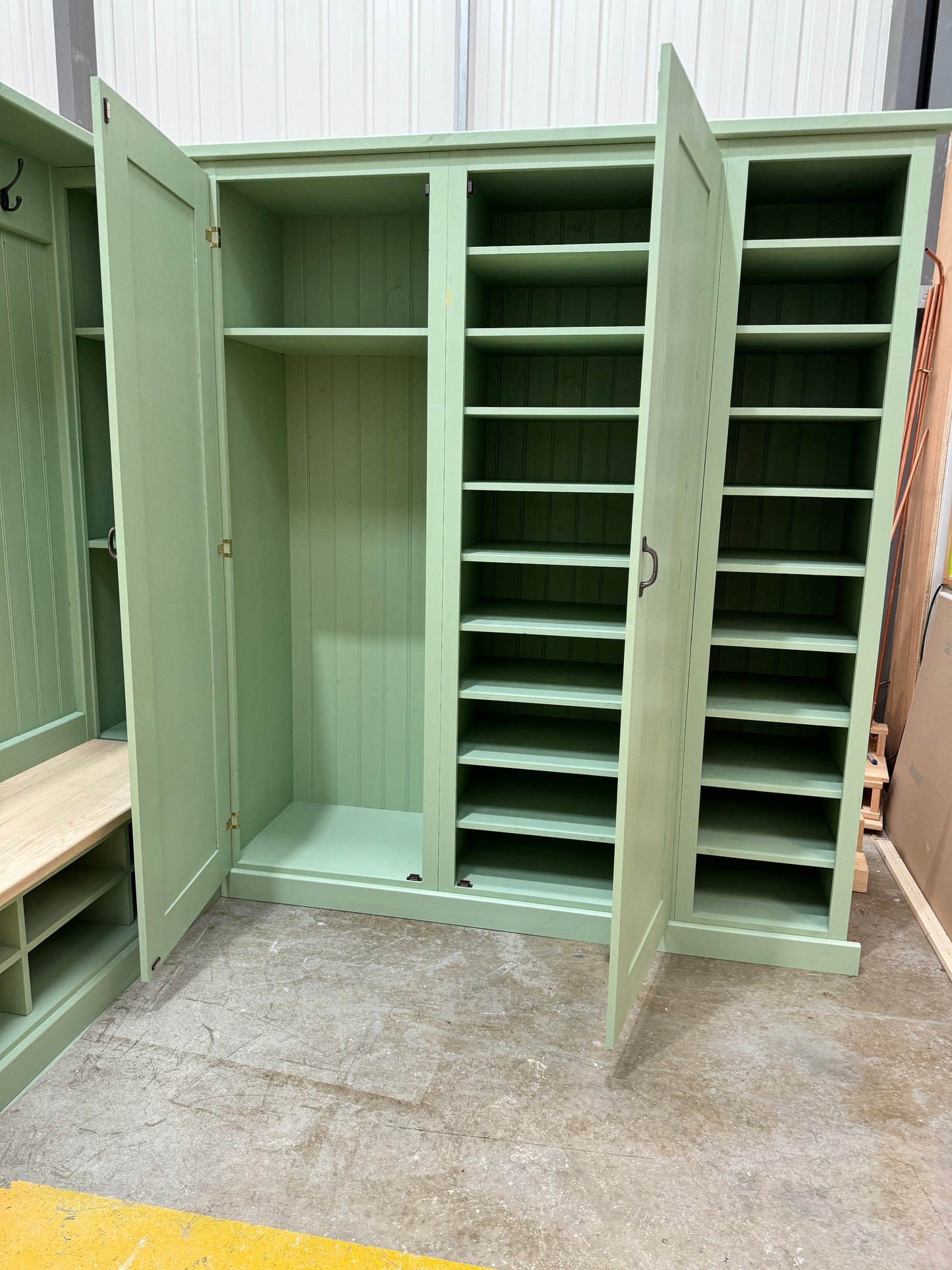 Custom Made-to-Measure Boot Rooms