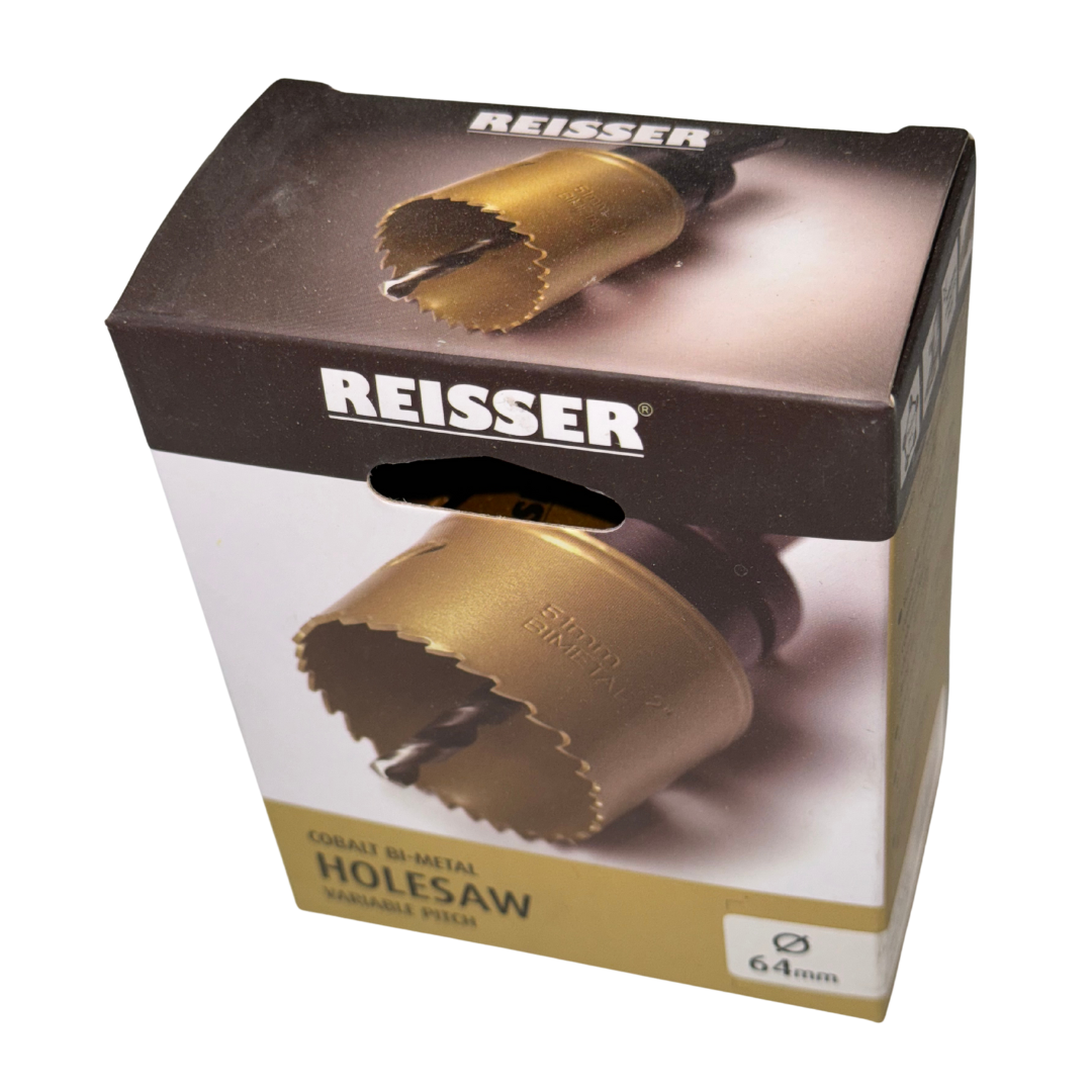 64mm REISSER COBALT Bi-METAL HOLESAW (BOXED)