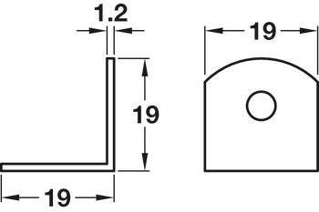 Small L bracket