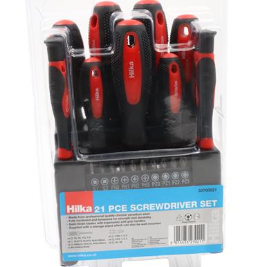 Hilka Screwdriver Set 21Pc