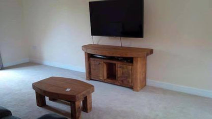 Orchid Chunky Solid wood TV Unit.