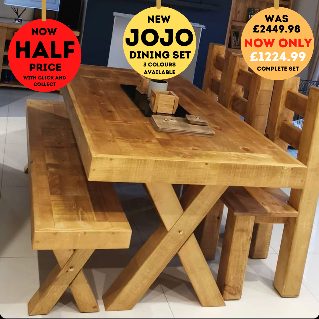 Jojo Dining Set. (Click & Collect only.)