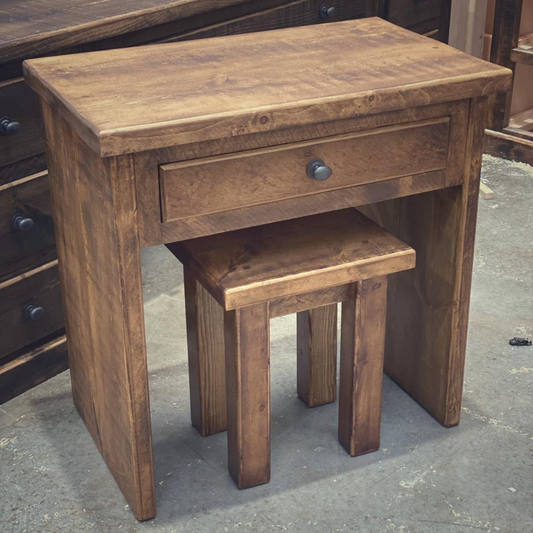 Metro rustic solid wood Dressing table.